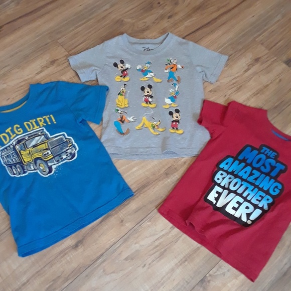 Disney shirt size3T,  Blue & Red size4T - Picture 1 of 1